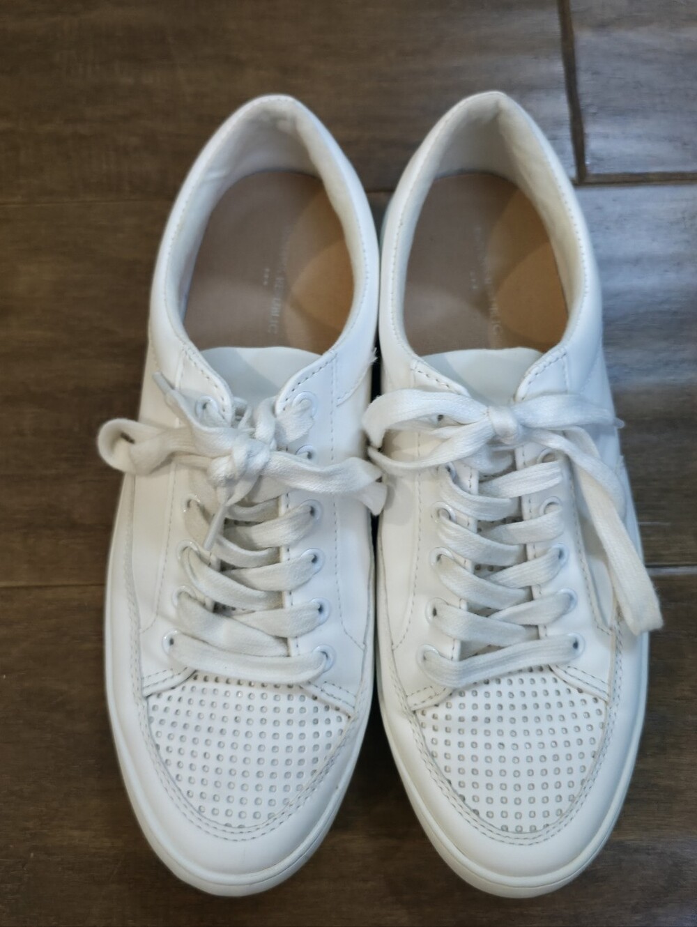 Banana Republic Perforated Leather Sneakers